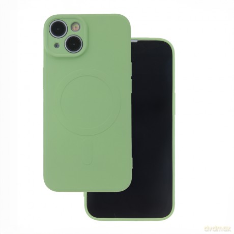 Nakładka Simple Color Mag do iPhone 14 6,1" jasnozielona
