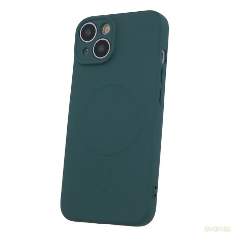 Nakładka Simple Color Mag do iPhone 14 Plus 6,7" ciemnozielona