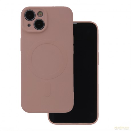 Nakładka Simple Color Mag do iPhone 15 Pro Max 6,7" różowa