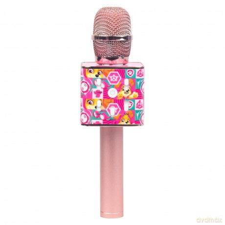 Psi Patrol mikrofon karaoke różowy