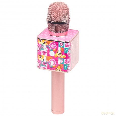 Psi Patrol mikrofon karaoke różowy