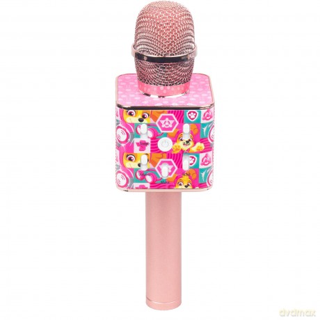Psi Patrol mikrofon karaoke różowy