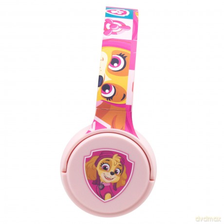 Psi Patrol słuchawki bluetooth różowe