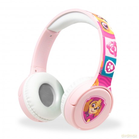 Psi Patrol słuchawki bluetooth różowe