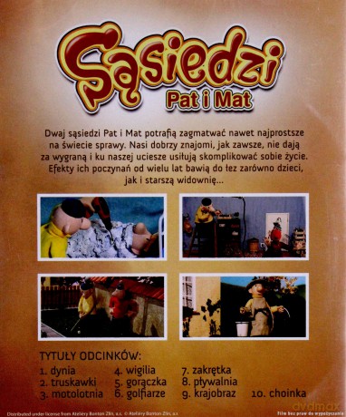 Sąsiedzi Pat i Mat: Krajobraz [DVD]
