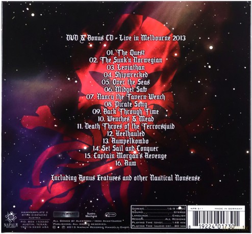 Alestorm: Live At The End Of The World Limited Edition [DVD]+[CD]