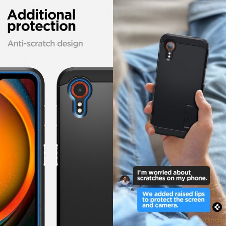Spigen nakładka Tough Armor do Samsung Galaxy Xcover 7 czarna