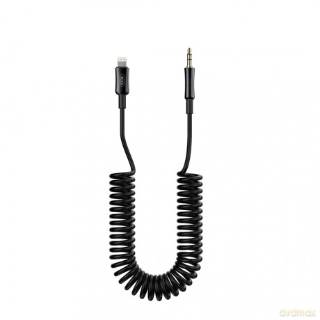 XO kabel audio NB-R255A Lightning - jack 3,5mm 1,0m czarny