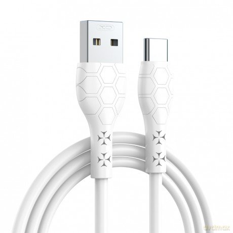 XO kabel NB240 USB - USB-C 1,0m 2,4A biały