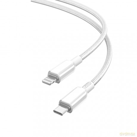 XO kabel NB-Q250A PD USB-C - Lightning 0,35m 27W biały