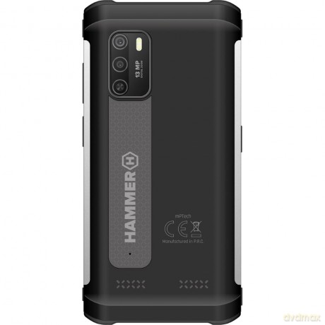 Zestaw Smartfon Hammer Iron 4 srebrny + Hammer Watch Plus