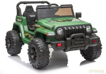 Auto na akumulator Jeep CH9956 zielony 7504 Lean Toys
