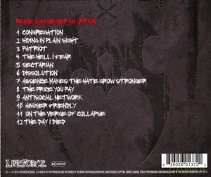 Man Must Die: Peace Was Never An Option [CD]