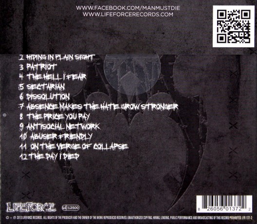 Man Must Die: Peace Was Never An Option [CD]