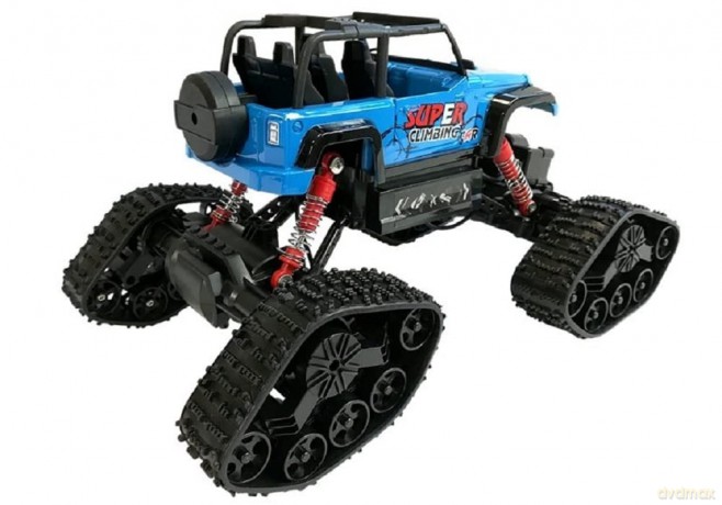 Auto zdalnie sterowane Terenowe R/C niebieski 4x4 4891