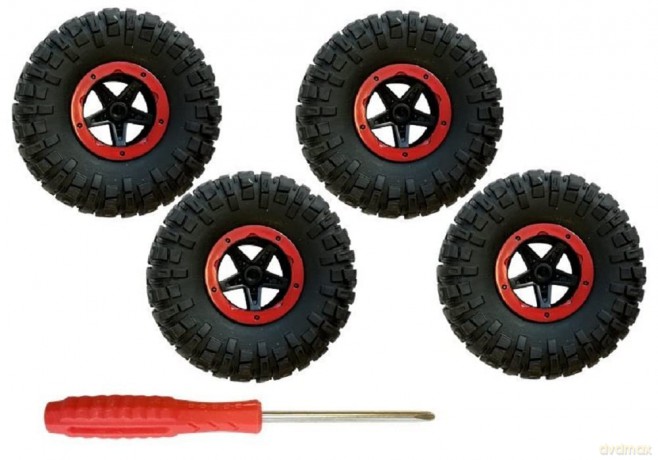 Auto zdalnie sterowane Terenowe R/C niebieski 4x4 4891
