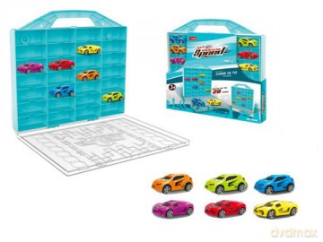 Auto zestaw z garażem 203720 Gazelo