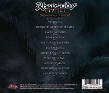 Rhapsody Of Fire: Dark Wings Of Steel [CD]