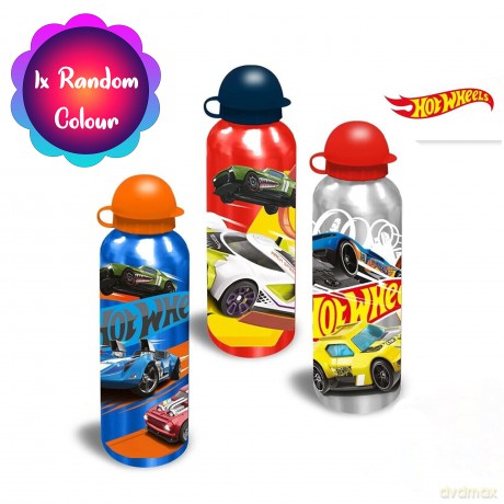 Bidon 500ml aluminiowy Hot Wheels HW00002 Kids Euroswan mix