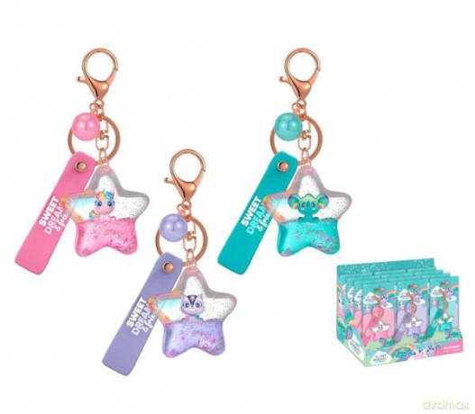 Brelok do kluczy 3D Sweet Dreams KL11620 Kids Euroswan, mix