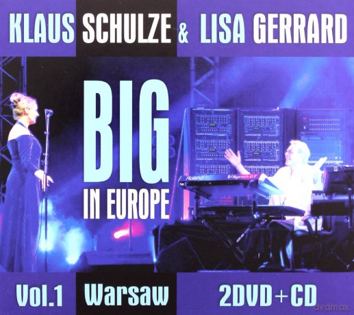 Schulze Klaus Lisa Gerrard: Big In Europe Vol 1 Warsaw (digipack) [2DVD]+[CD]