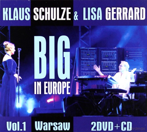 Schulze Klaus Lisa Gerrard: Big In Europe Vol 1 Warsaw (digipack) [2DVD]+[CD]
