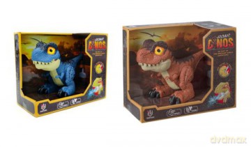 Dinozaur funkcyjny Welociraptor wytwarzający parę wodną 1009089 mix
