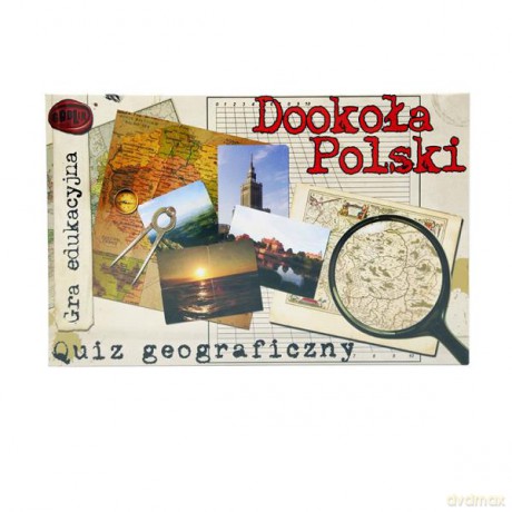 Dookoła Polski - quiz geograficzny, gra edukacyjna GOBLIN
