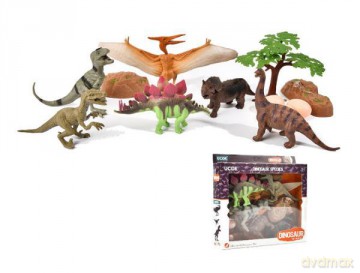 Figurki Dinozaury z akcesoriami w pudełku BZ3328