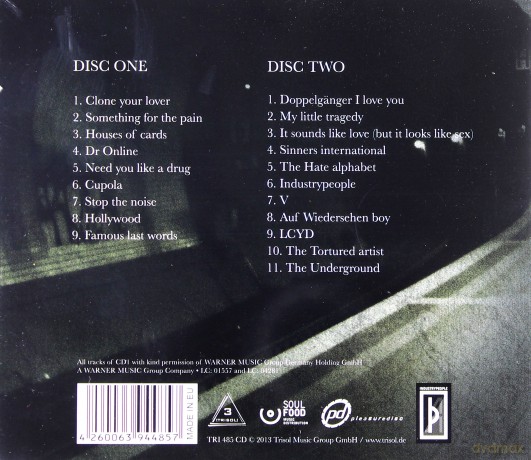Zeromancer: Something For The Pain - The Best Of [2CD]