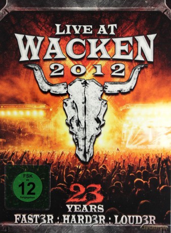 Live At Wacken 2012: 23 Years (Faster: Harder: Louder) (digipack) [3DVD]