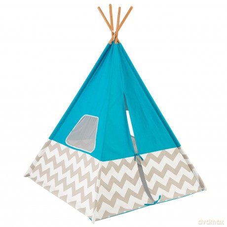 KidKraft Namiot Tipi niebieski 000972