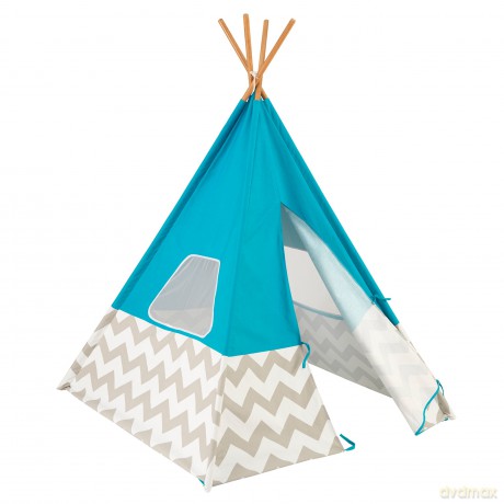 KidKraft Namiot Tipi niebieski 000972