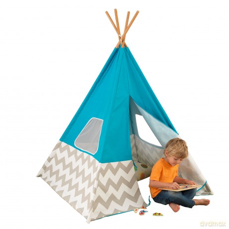 KidKraft Namiot Tipi niebieski 000972