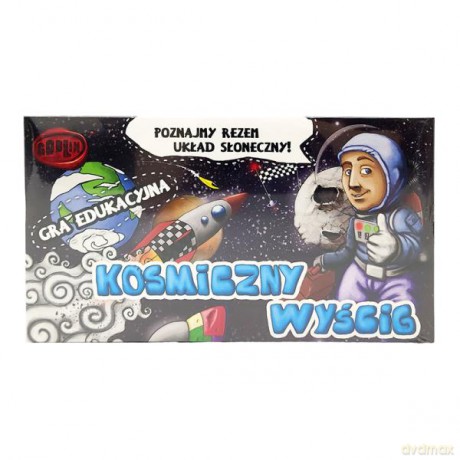 Kosmiczny wyścig gra planszowa GOBLIN