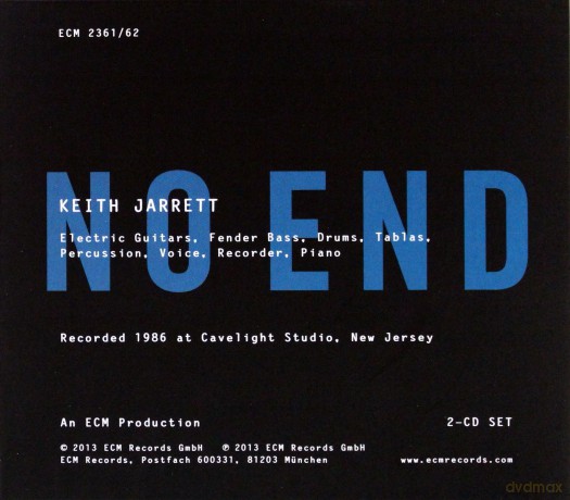 Keith Jarrett: No End [2CD]