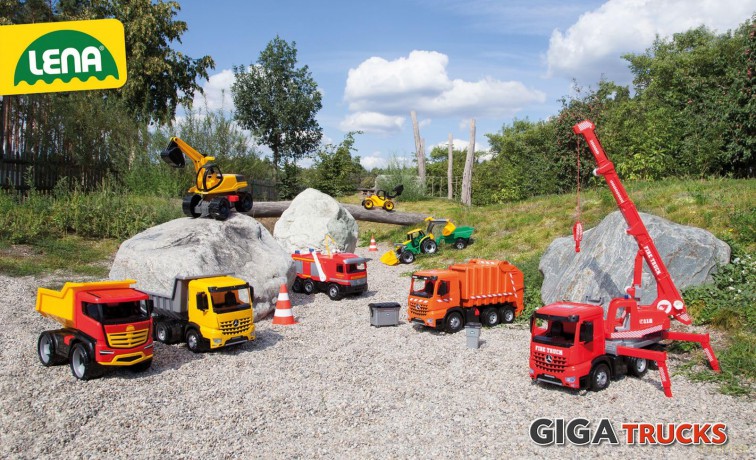 LENA Auto GIGA Truck PRO X spychacz 02145