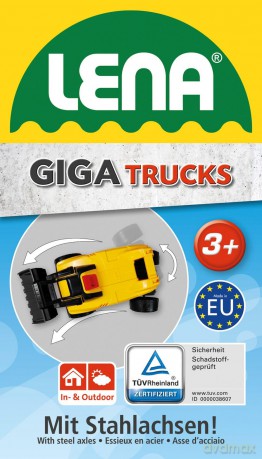 LENA Auto GIGA Truck PRO X spychacz 02145