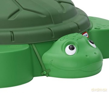 Little tikes Piaskownica żółw składana 97x87x27 cm 664526