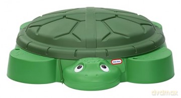 Little tikes Piaskownica żółw składana 97x87x27 cm 664526