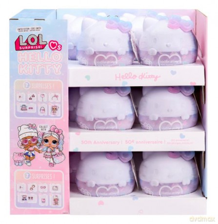 LOL Surprise Loves Hello Kitty Tots Laleczka 503828, 503835 (594604), mix