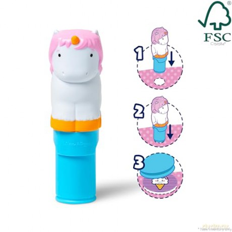 MELISSA Sticker WOW! Stempel z naklejkami Jednorożec Unicorn 32013