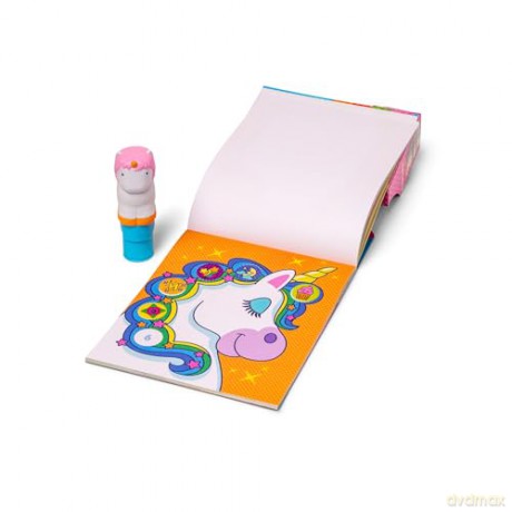 MELISSA Sticker WOW! Stempel z naklejkami Jednorożec Unicorn 32013