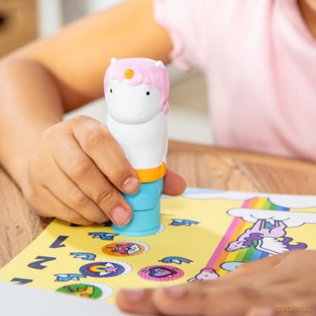 MELISSA Sticker WOW! Stempel z naklejkami Jednorożec Unicorn 32013