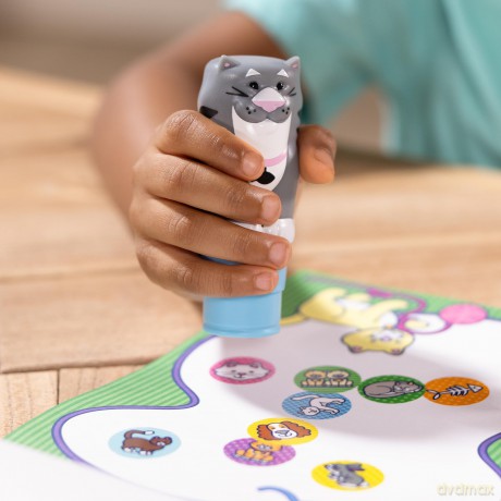 MELISSA Sticker WOW! Stempel z naklejkami Kot 50693