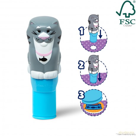 MELISSA Sticker WOW! Stempel z naklejkami Kot 50693