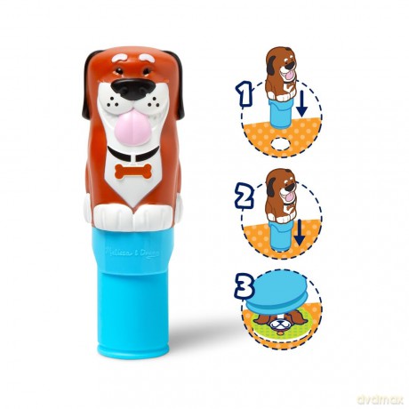 MELISSA Sticker WOW! Stempel z naklejkami Pies 50201