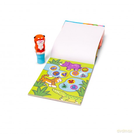 MELISSA Sticker WOW! Stempel z naklejkami Tygrys 32014