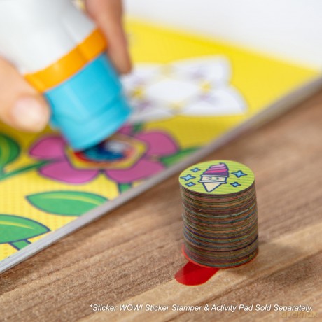 MELISSA Sticker WOW! Zestaw 300 naklejek uzupełniających Jednorożec Unicorn 50203