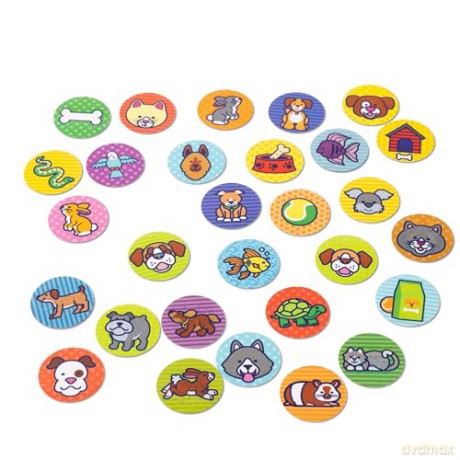 MELISSA Sticker WOW! Zestaw 300 naklejek uzupełniających Pies 50205